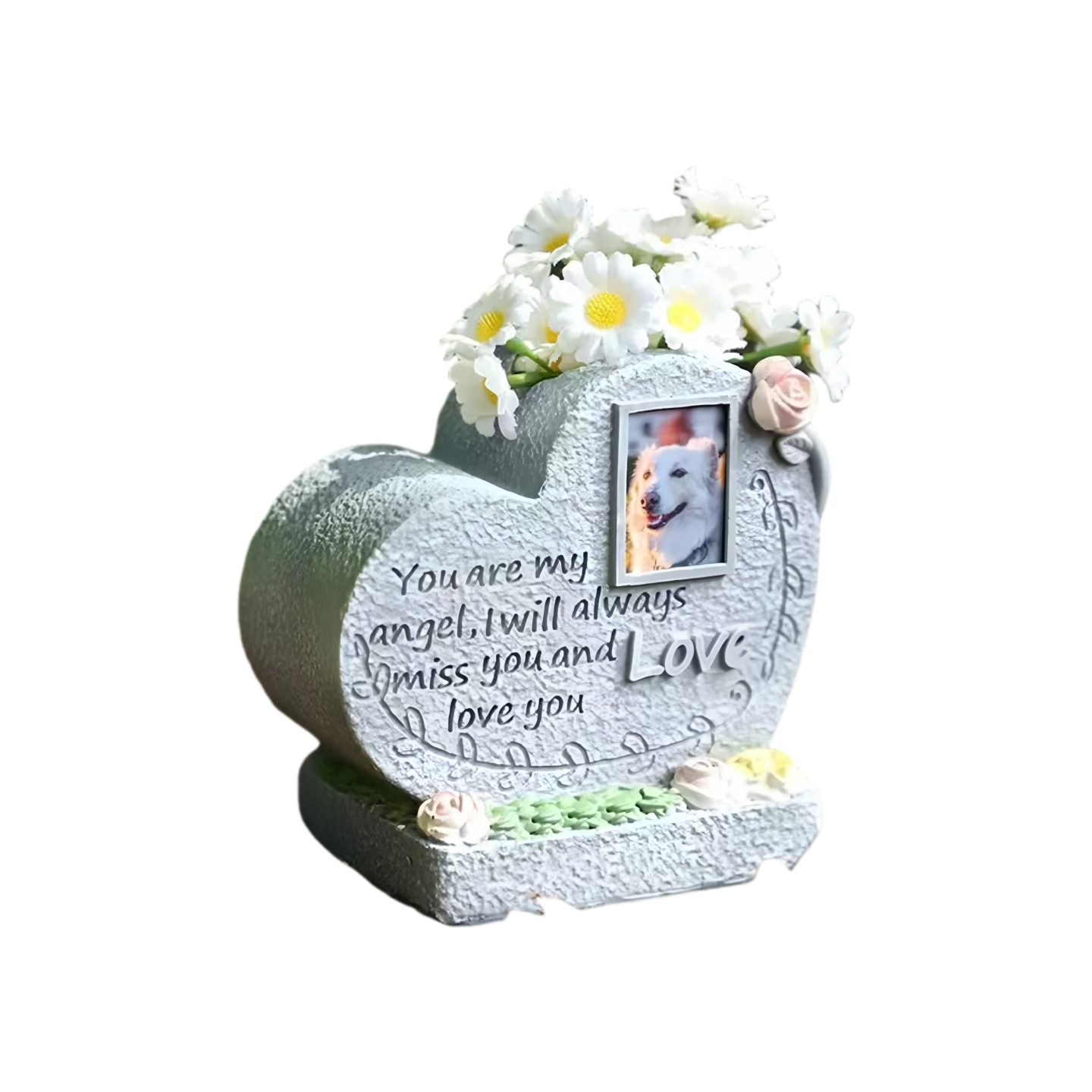 Custom Pet Memorial Tombstone - Personalized Grave Marker