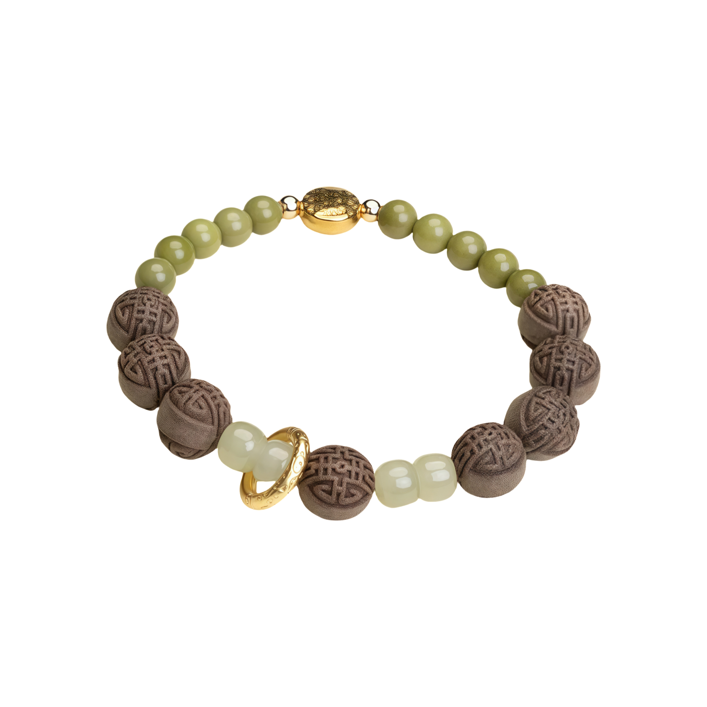 Traditional Chinese Medicine Herbal Bracelet & Pet Necklace Set - Natural Wellness Duo