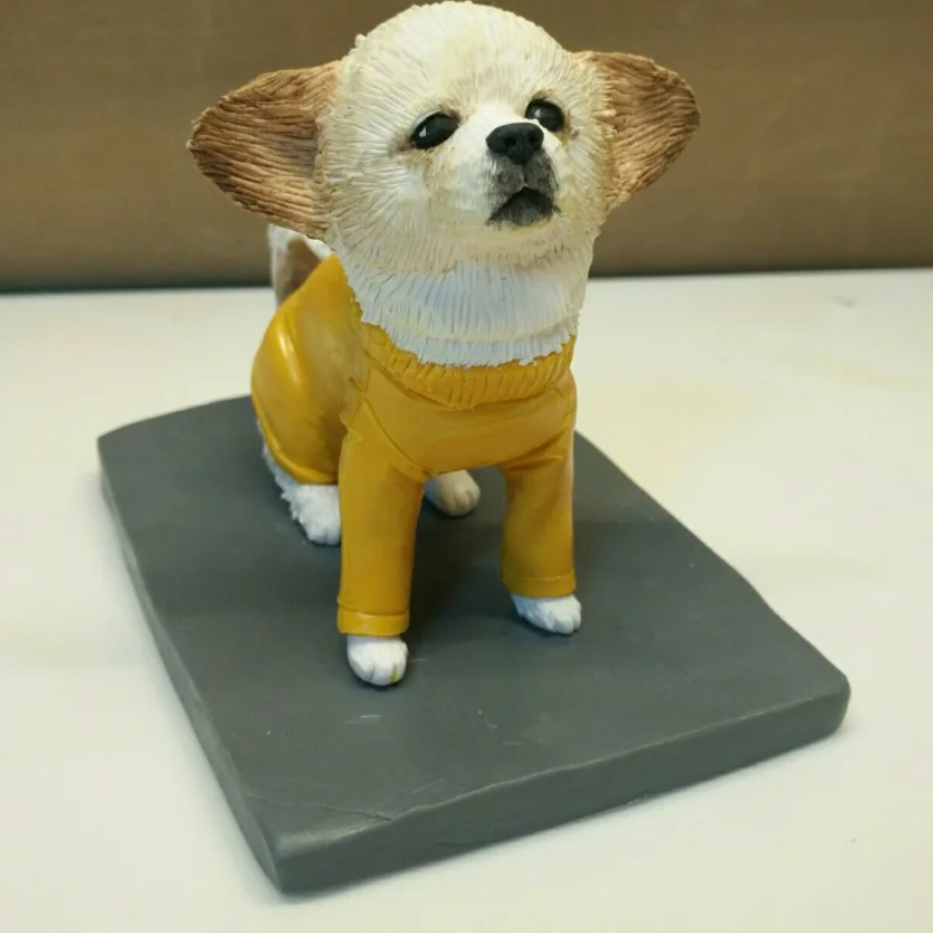 Handcrafted Cute Full-Body Animal Sculpture