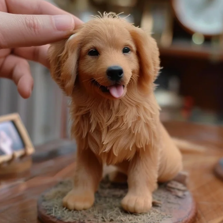 Custom 3D Printed Pet Model - Personalized Figurine