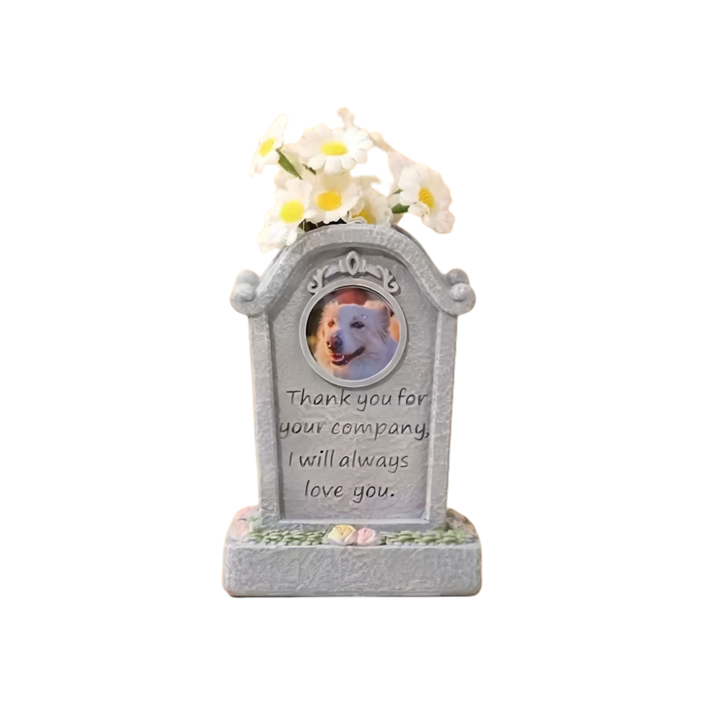 Custom Pet Memorial Tombstone - Personalized Grave Marker