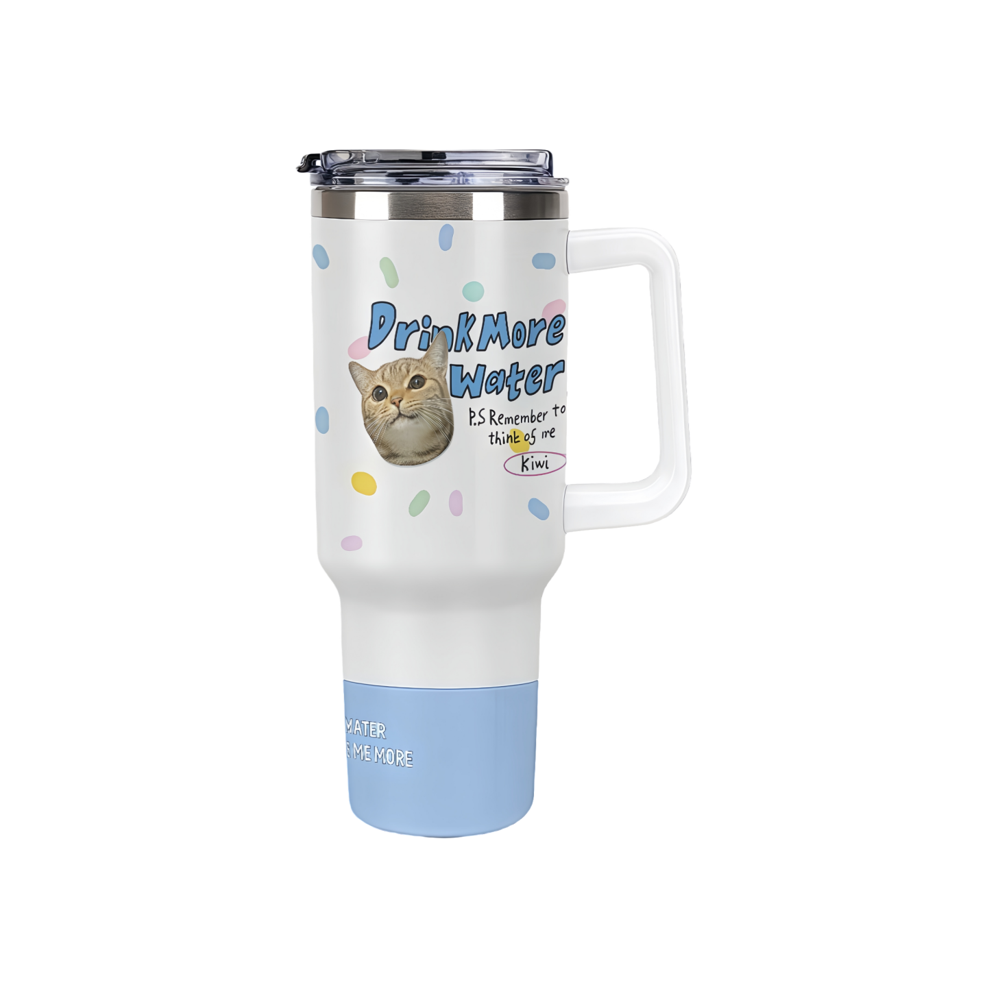 Personalized Pet Portrait Ceramic Cup - Custom Photo Mug