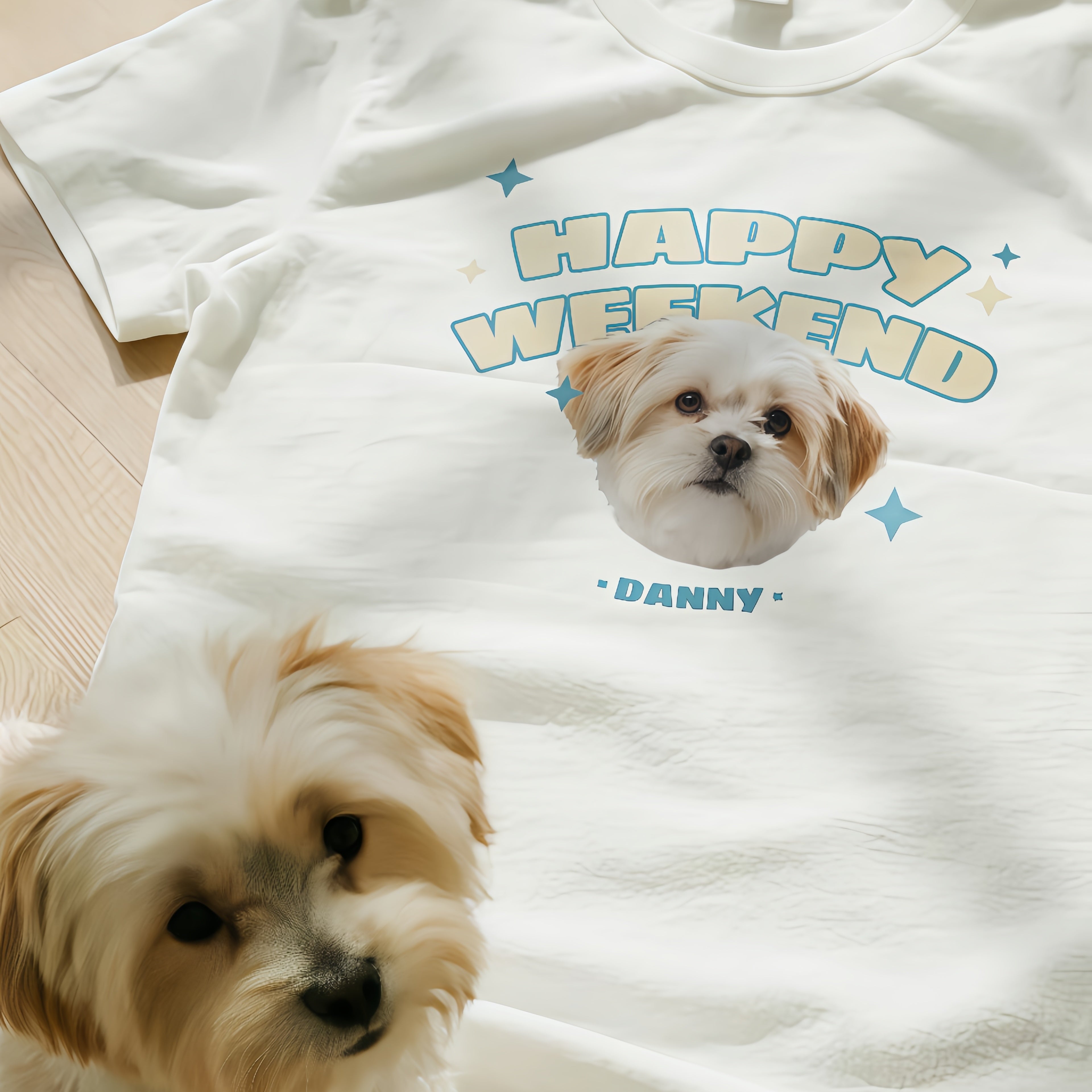 Custom Pet T-Shirt - Personalized Pet Photo Apparel