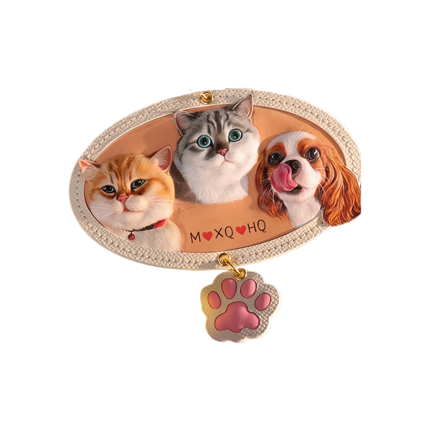 Custom Pet Leather Engraving