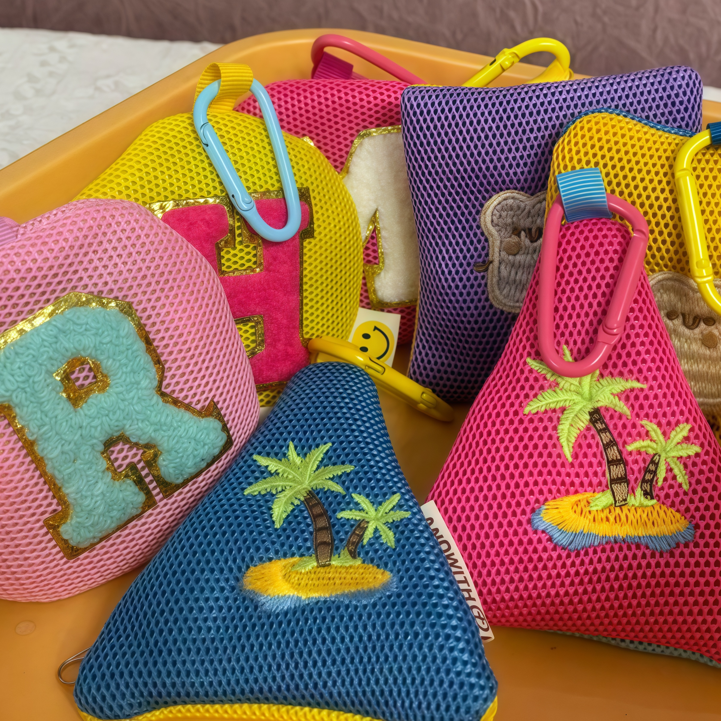 Embroidered Pet Sachet - Calming & Mosquito Repelling Herbal Charm