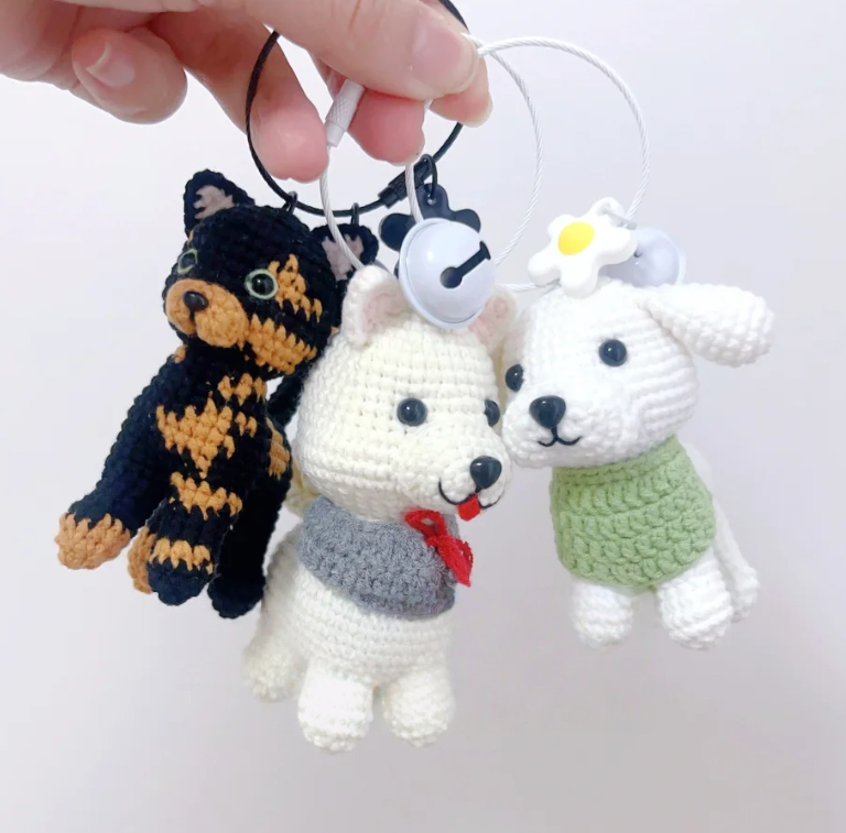Custom Pet Outline Plush Toy - Personalized Keychain & Stuffed Animal