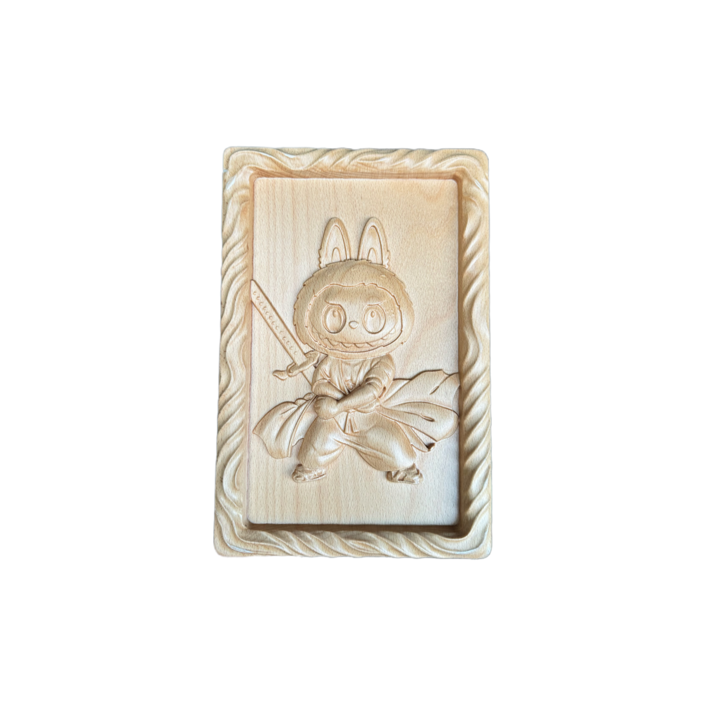 Custom Pet Wood Carving Photo Album - Handcrafted 1:1 Replica