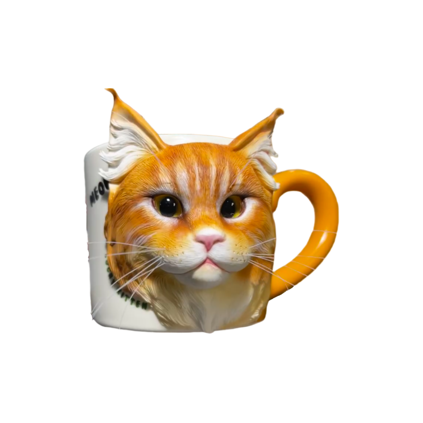 Handcrafted Cute Custom Animal Head Mug
