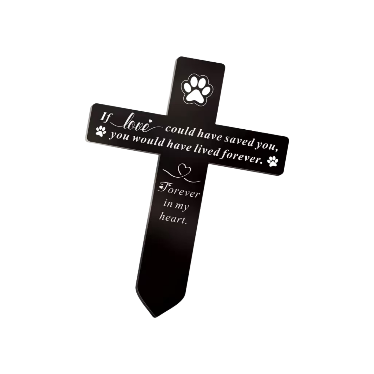 Custom Pet Memorial Tombstone - Personalized Grave Marker